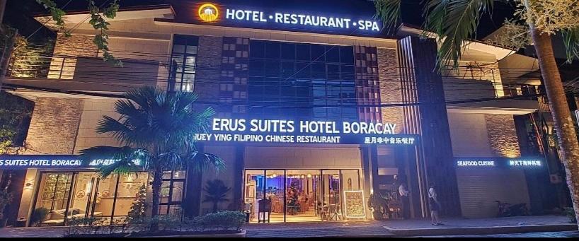 Erus Suites Hotel Boracay Manoc-Manoc Exterior photo